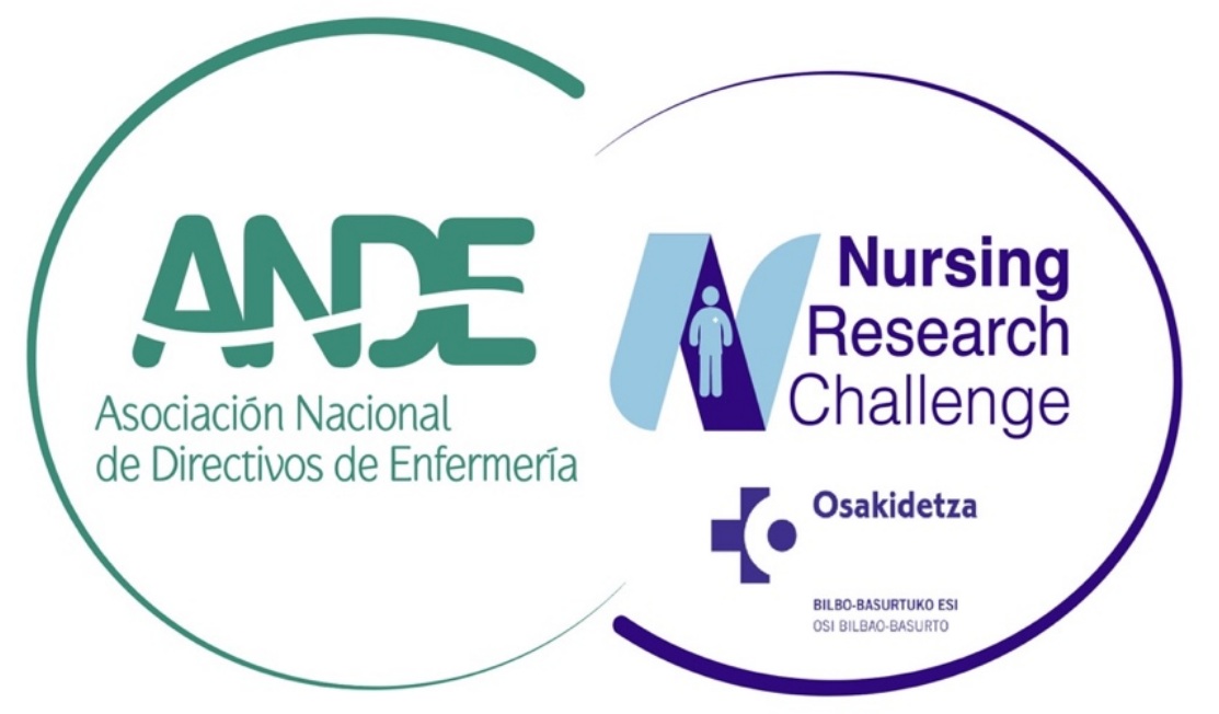 Logotipo del proyecto Nursing Research Challenge en el que participa como organización el Área de Salud de Badadajoz
